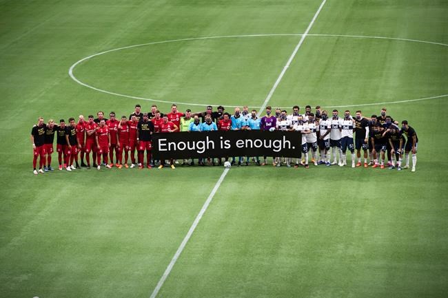 MLS unveils programs to combat racism and fight for social justice | iNFOnews.ca CP327300718