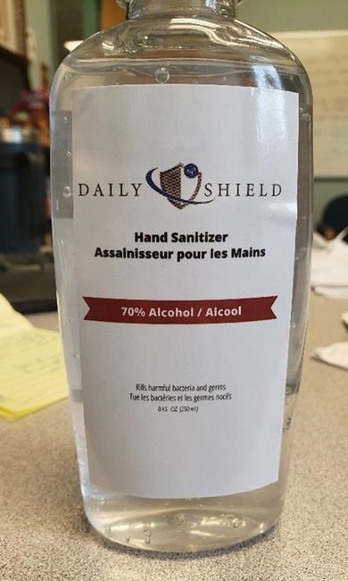 Recall of Daily Shield hand sanitizer expanded, manufacturer's licence suspended | iNFOnews.ca