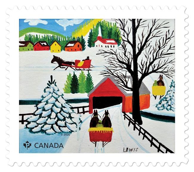 Work by folk artist Maud Lewis featured in this year's holiday season stamps | iNFOnews.ca Work by folk artist Maud Lewis featured in this year's holiday season stamps | iNFOnews.ca
