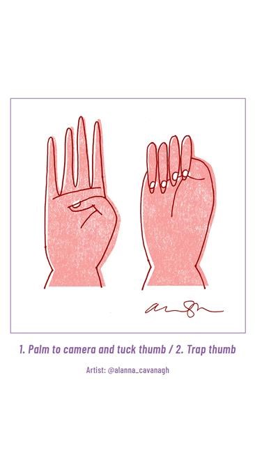 Canadian artists draw attention to Signal for Help campaign and domestic violence | iNFOnews.ca