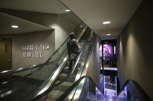 Cineplex tries to woo moviegoers with theatre rentals after 91% drop in tickets sold | iNFOnews.ca CP804705891