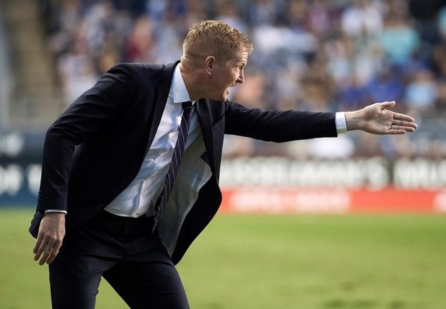 Philadelphia's Jim Curtin named MLS coach of the year, TFC's Vanney third in voting | iNFOnews.ca CP289746990