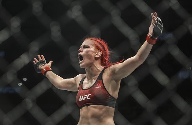 Gillian (The Savage) Robertson leads list of Canadians in UFC action in December | iNFOnews.ca Gillian (The Savage) Robertson leads list of Canadians in UFC action in December | iNFOnews.ca