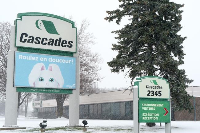 Cascades to close its napkin plant in Laval, Que. in June 2021 | iNFOnews.ca CP1859017306