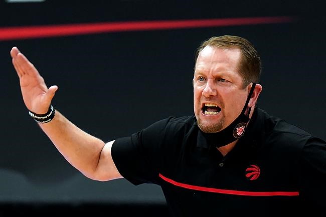 Toronto Raptors coach Nick Nurse says he must keep mask on during games | iNFOnews.ca