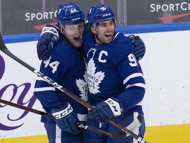 Game On: Morgan Rielly scores winner, Maple Leafs beat Canadiens 5-4 in OT | iNFOnews.ca CP2142184147