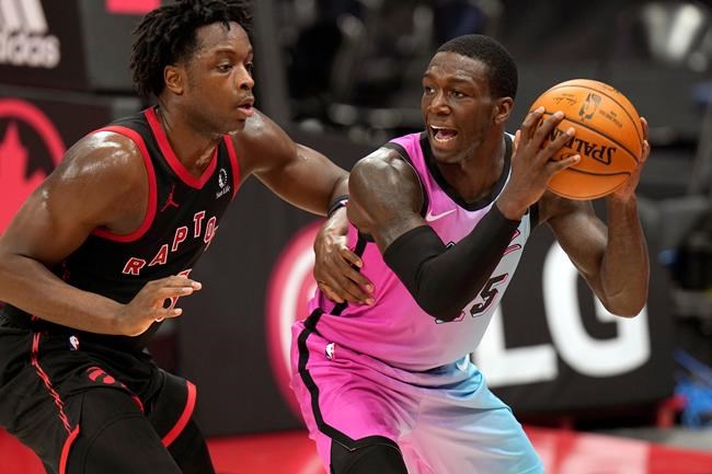 Raptors' three-game win streak ends with 111-102 loss to Miami | iNFOnews.ca
