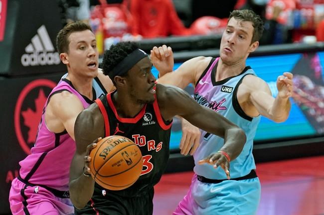 Siakam sits out practice with sore groin, status against Heat is unknown | iNFOnews.ca Siakam sits out practice with sore groin, status against Heat is unknown | iNFOnews.ca