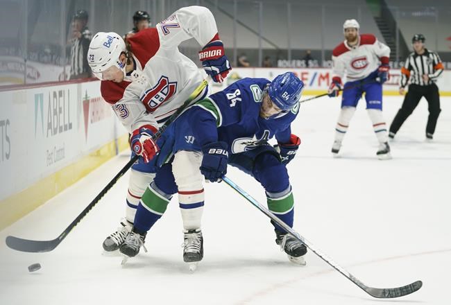 Toffoli continues dominance as Montreal Canadiens trounce Vancouver Canucks 7-3 | iNFOnews.ca Toffoli continues dominance as Montreal Canadiens trounce Vancouver Canucks 7-3 | iNFOnews.ca
