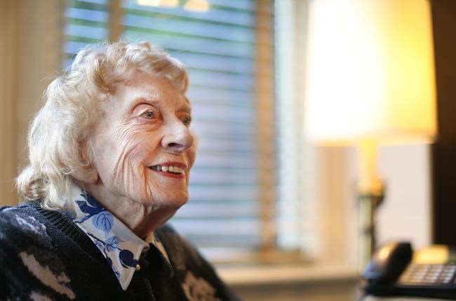 Constance Isherwood, B.C.'s oldest lawyer, closes deal hours before dying at 101 | iNFOnews.ca