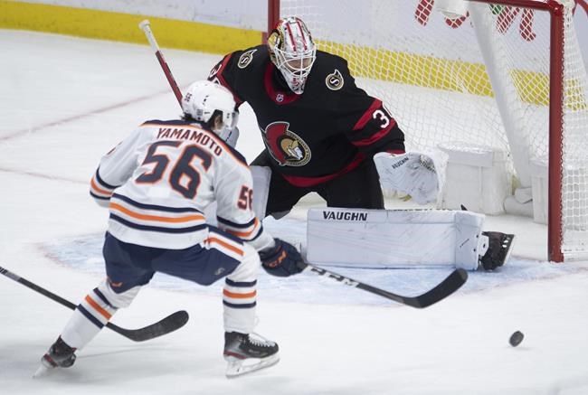 Veteran goaltender Mike Smith impressive in first start of the season for the Oilers | iNFOnews.ca Veteran goaltender Mike Smith impressive in first start of the season for the Oilers | iNFOnews.ca