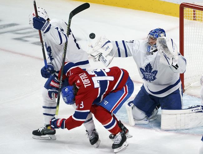 Leafs get goals from unlikely sources to defeat Habs 4-2 in North Division showdown | iNFOnews.ca