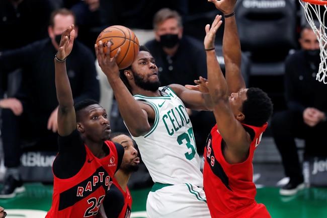 Ojeleye scores 24 points to lead Celtics to 120-106 win over tired Raptors | iNFOnews.ca Ojeleye scores 24 points to lead Celtics to 120-106 win over tired Raptors | iNFOnews.ca