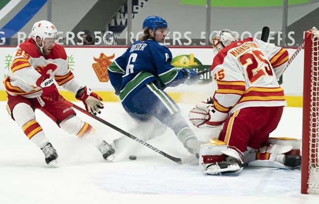 Markstrom dominant as Flames hand Canucks sixth loss in a row | iNFOnews.ca
