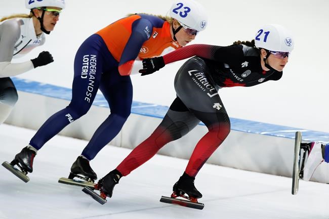 Canadian speedskaters Blondin and Dubreuil reach podium at world championships | iNFOnews.ca Canadian speedskaters Blondin and Dubreuil reach podium at world championships | iNFOnews.ca