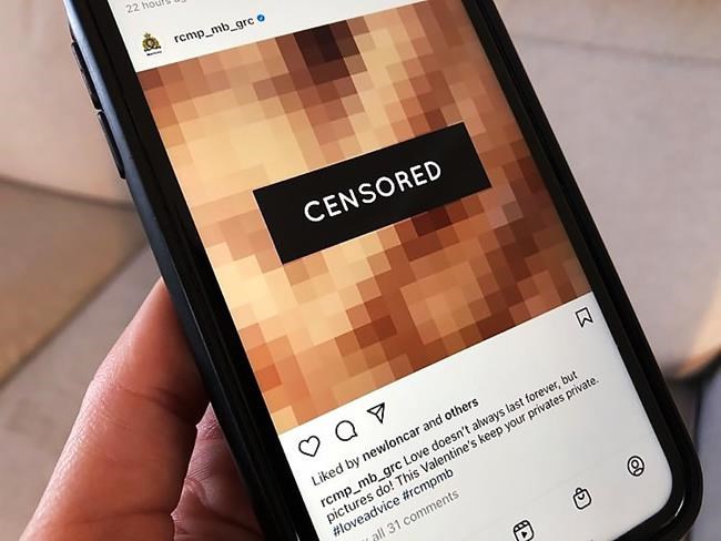 RCMP in Manitoba apologize for Valentine's Day tweet about sharing intimate images | iNFOnews.ca