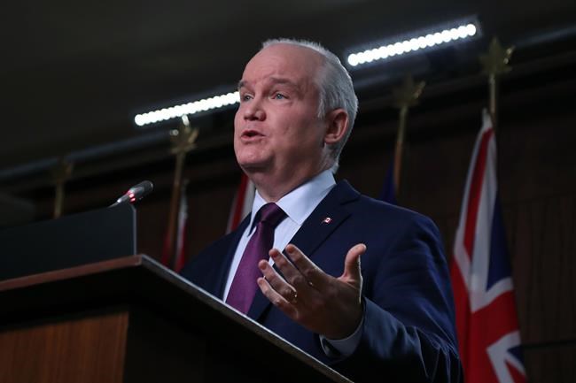 O'Toole calls for relocation of Beijing Olympics due to China's 'genocide' of Uighurs | iNFOnews.ca