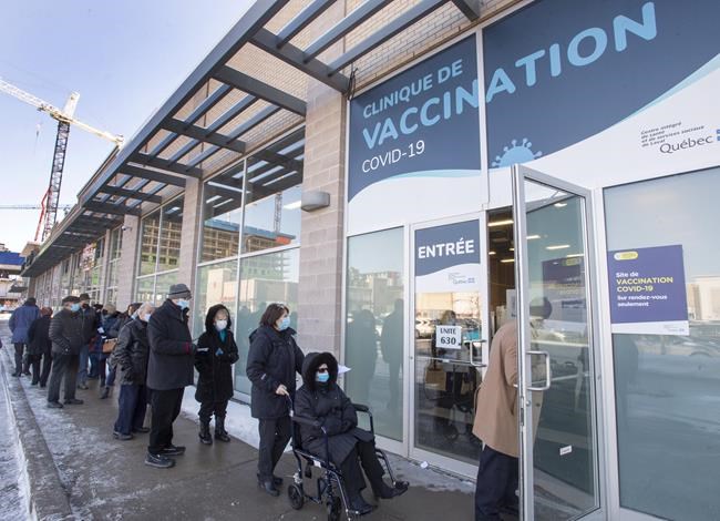 A look at COVID-19 vaccinations in Canada on Friday, Feb. 26, 2021 | iNFOnews.ca CP1181408139