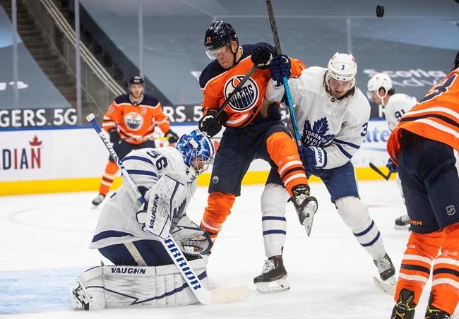 No Matthews, no problem: Minus NHL goal leader, Maple Leafs blank Oilers 4-0 | iNFOnews.ca