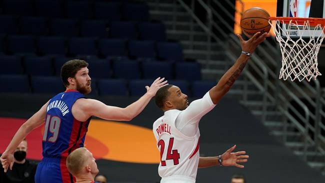 Powell, Lowry do their bit but undermanned Raptors beaten handily by the Pistons | iNFOnews.ca CP1790348090
