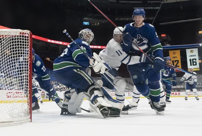 Virtanen scores twice, Canucks snap Leafs' streak with 3-1 win | iNFOnews.ca Virtanen scores twice, Canucks snap Leafs' streak with 3-1 win | iNFOnews.ca
