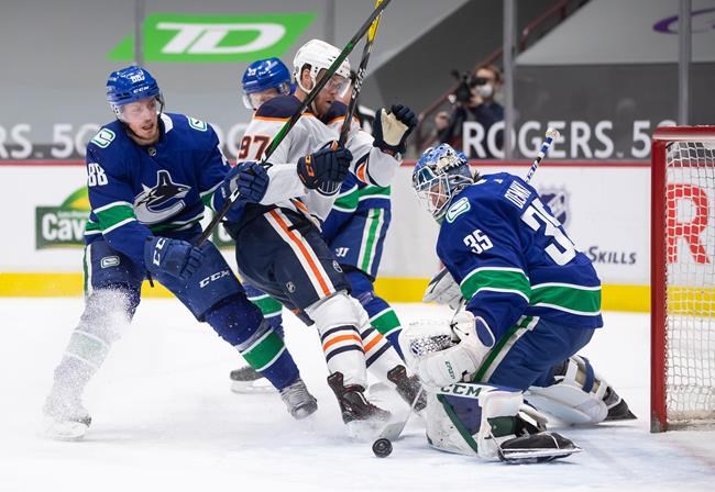 Demko solid yet again as Canucks edge Oilers 2-1, snapping Edmonton win streak | iNFOnews.ca