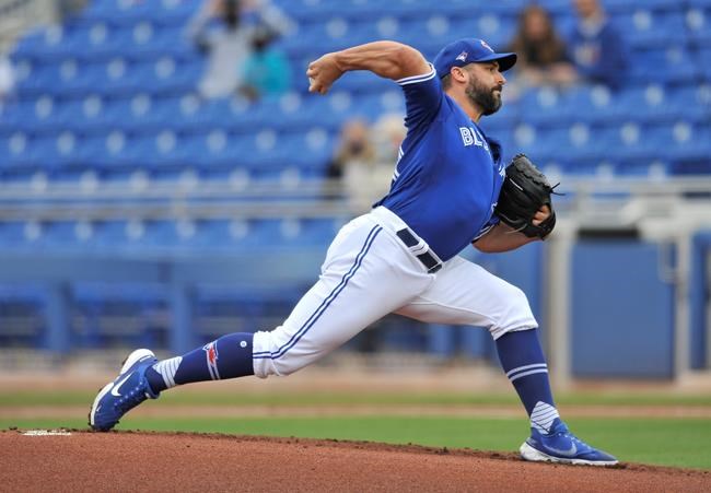 Jays starter Roark shelled as New York Yankees dump Toronto 8-3 in pre-season play | iNFOnews.ca