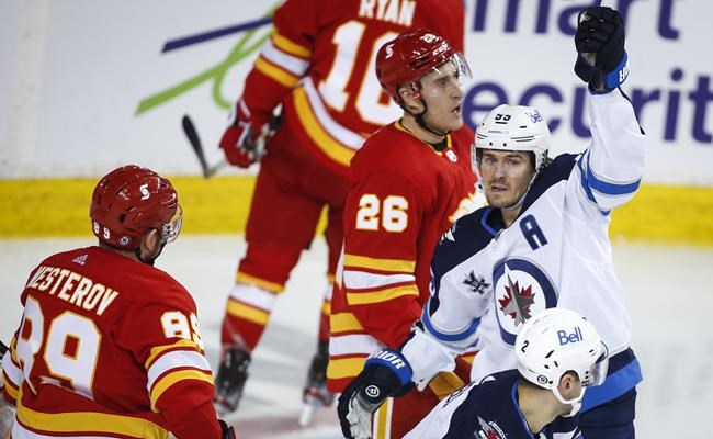 Scheifele shines with two goals for Winnipeg Jets in 5-1 win over Calgary Flames | iNFOnews.ca