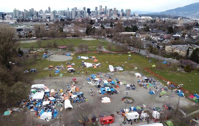 Vancouver park board issues order to restrict tents in Strathcona Park | iNFOnews.ca CP781506654