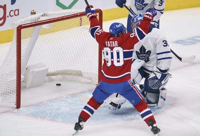 Habs end three-game skid with 4-2 victory, halting Toronto's six-game win streak | iNFOnews.ca