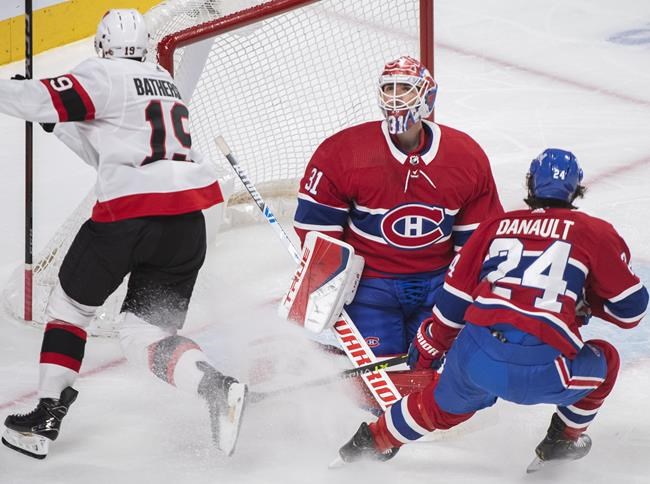 Batherson, Murray lead Senators over Canadiens 4-0 | iNFOnews.ca