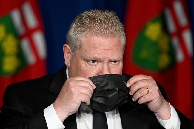 Ontario Premier Doug Ford tests negative after staff member tests positive for COVID | iNFOnews.ca