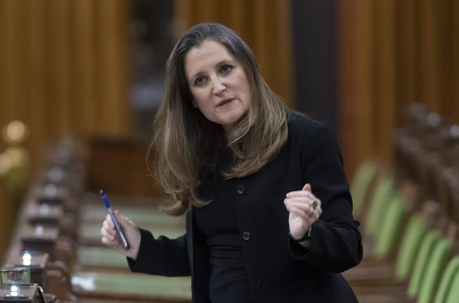 Digital services tax a step forward as OECD works on multilateral deal, Freeland says | iNFOnews.ca