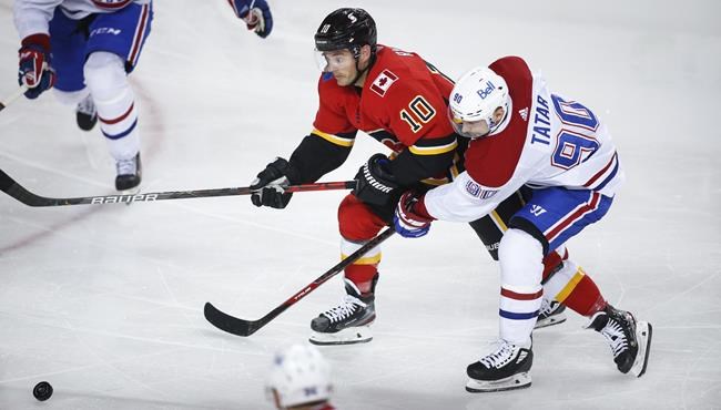 Monahan scores, assists on a pair of goals in Calgary's 4-2 win over Montreal | iNFOnews.ca Monahan scores, assists on a pair of goals in Calgary's 4-2 win over Montreal | iNFOnews.ca