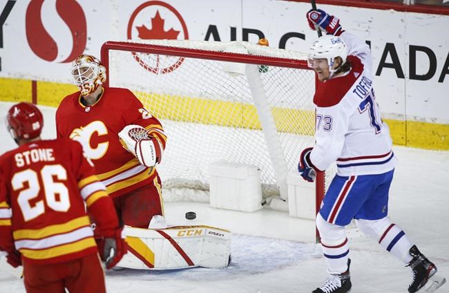 Montreal Canadiens put playoff distance on Calgary Flames with 2-1 win | iNFOnews.ca