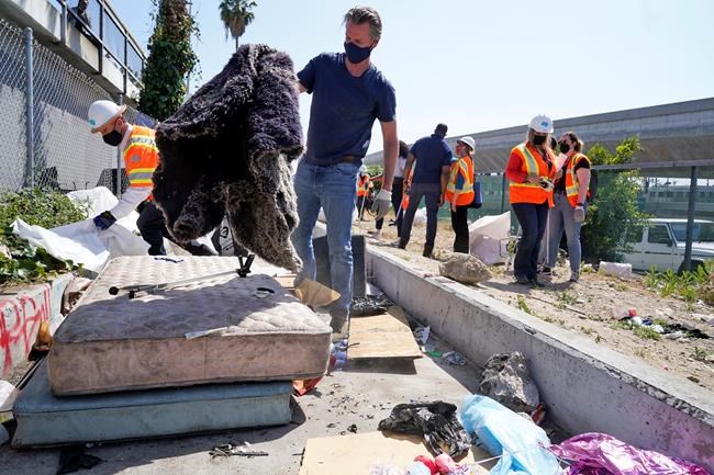 California governor proposes $12B to house state's homeless | iNFOnews.ca
