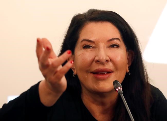Performance artist Marina Abramovic wins Spanish arts prize | iNFOnews.ca