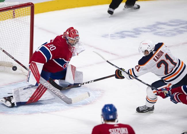 Oilers edge Canadiens 4-3 on Dominik Kahun's overtime winner | iNFOnews.ca