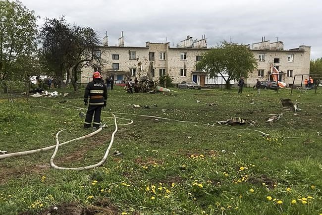 Belarusian military jet crashes, killing 2 | iNFOnews.ca Belarusian military jet crashes, killing 2 | iNFOnews.ca