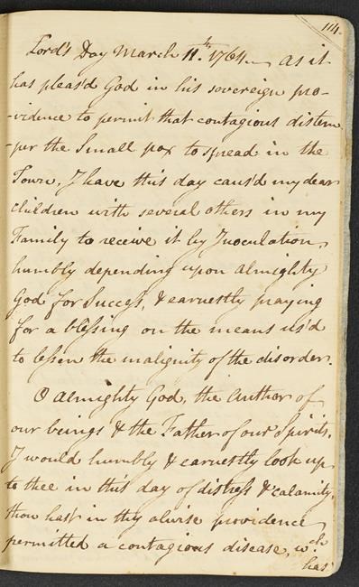 Old records shed new light on smallpox outbreaks in 1700s | iNFOnews.ca