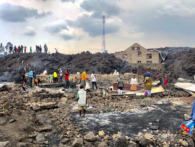 Volcanic eruption, ensuing chaos kill at least 15 in Congo | iNFOnews.ca