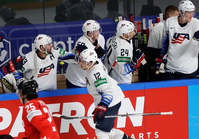 Trevor Moore scores a pair as U.S. dumps Canada 5-1 at world hockey championship | iNFOnews.ca