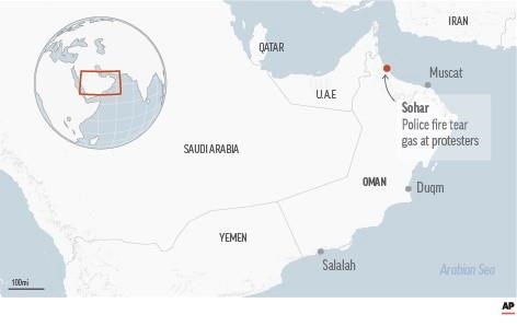 Rare protests in Oman over jobs draw massive police response | iNFOnews.ca Rare protests in Oman over jobs draw massive police response | iNFOnews.ca