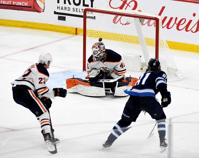 Connor scores in triple overtime as Jets dispatch Oilers in four straight | iNFOnews.ca