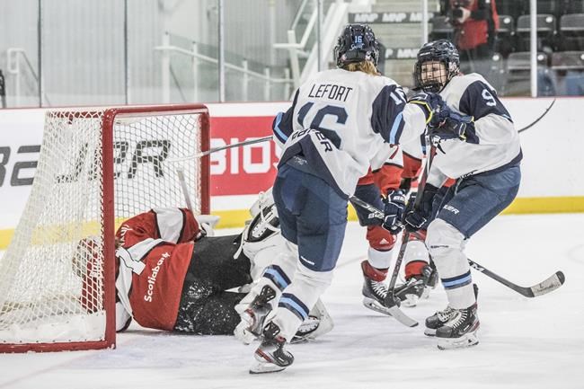 Ann-Sophie Bettez leads Montreal over Calgary 6-1 at Secret Cup | iNFOnews.ca