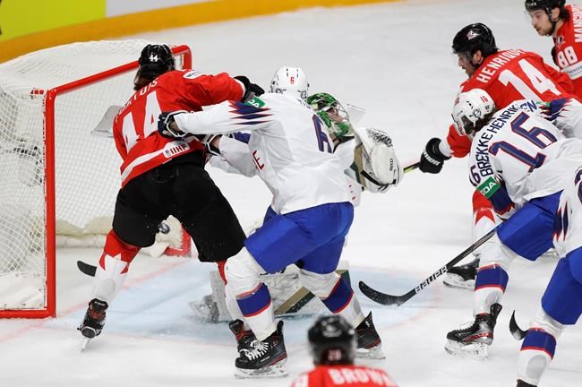 Henrique scores twice, Canada beats Norway 4-2 for first win at worlds | iNFOnews.ca