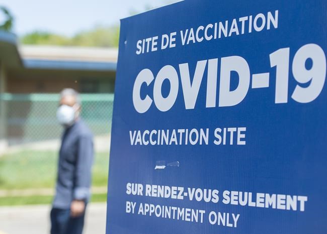 A look at COVID-19 vaccinations in Canada on Wednesday, May 26, 2021 | iNFOnews.ca CP52538441