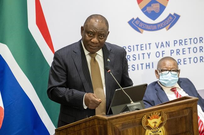 Visiting South Africa, France's Macron pledges vaccine help | iNFOnews.ca