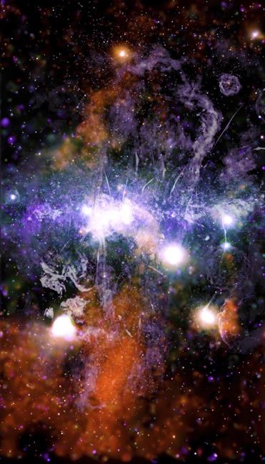 NASA releases stunning new pic of Milky Way's 'downtown' | iNFOnews.ca