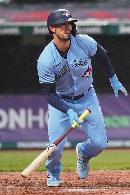 Blue Jays pound Cleveland, game shortened by bad weather | iNFOnews.ca